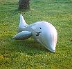 silberner Delphin